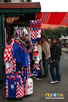 The 'red and white checker', symbolic of Croation National football club
