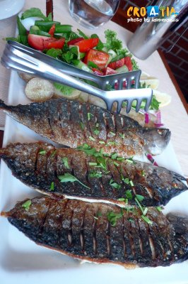 Grill fish, popular menu