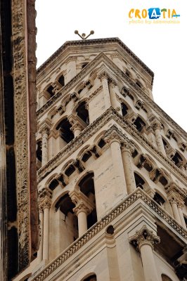 Cathedral of St. Duje. The bell tower is the city's main symbol