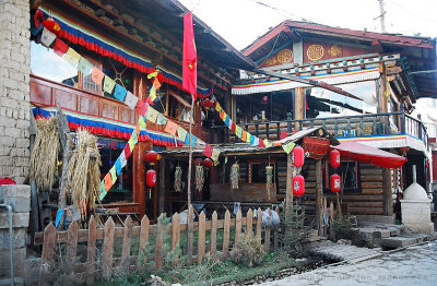 Old town area, zhongdian