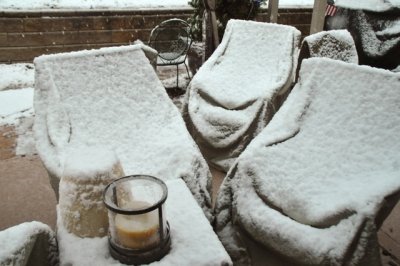 Winter on the Patio