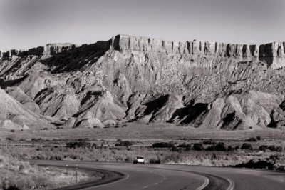 Open Highway in New Mexico 