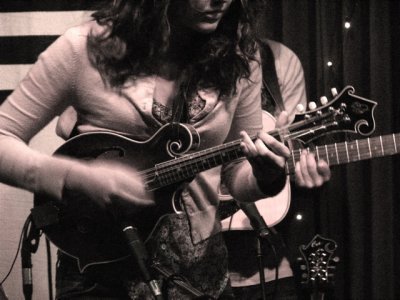 Jessica Lovell Playing The Mandolin