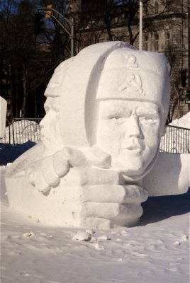 Russian Ice/Snow Sculpture