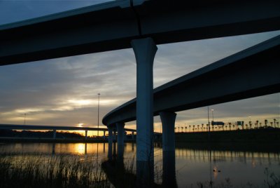 Highway Sunrise  Jacksonville, Florida