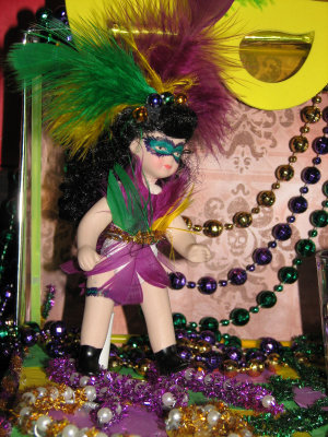 This is my Mardi Gras Float Girl