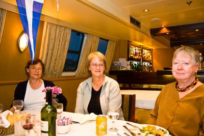 Faye Malsbury, Joan Schmelke, and Alma Golazeski