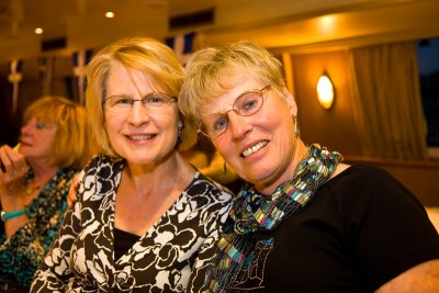 Diane Grant and Jane Pauli in more formal pose