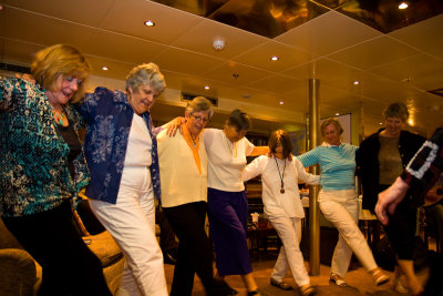 Ladies show their stuff