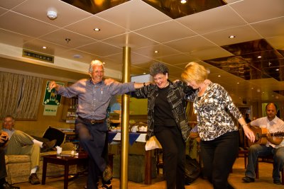 Anthony gets Kay and Diane to entertain us
