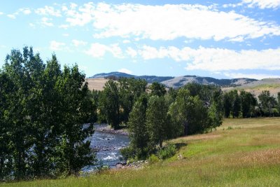 River and Mountain View