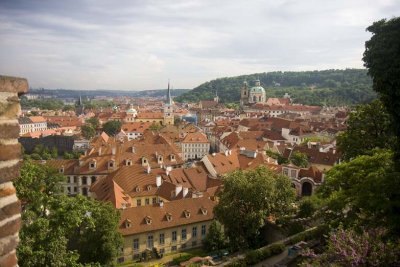 View of Prague from Prague Castle