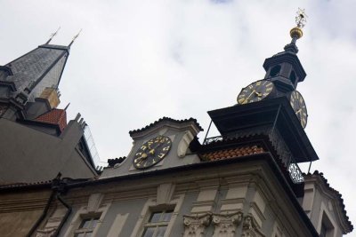 The Jewish Town Hall clock