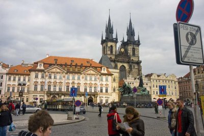 View of Old Town Square (Staromestska Namesti).