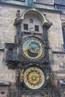 The Astronomical Clock on the the Town Hall of the Old Town Hall