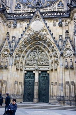Detail of St. Vitus Cathedral