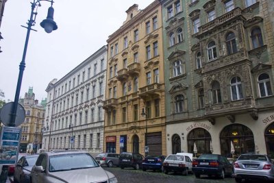 Buildings in Josefov section