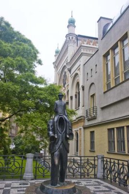 Statue of Franz Kafka