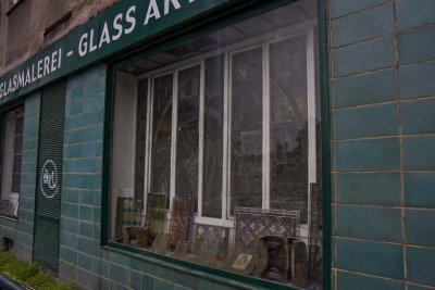 Stained Glass Buisness in Josefov section