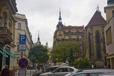 Buildings in Josefov section