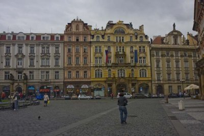 Buildings facing Staromestske Square