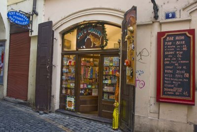 Shop along Celetna Street in Old Town