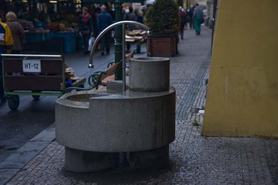 Water fountain on Havelske Market