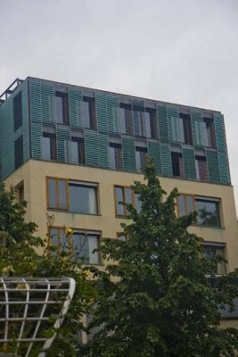 Building overlooking Franciscans' Garden