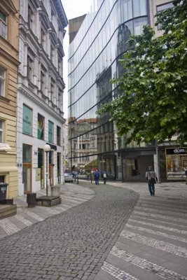 Street close to Wenceslas Square