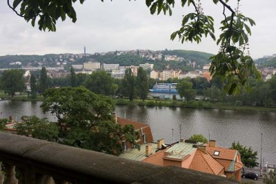 View of river from Vysehrad
