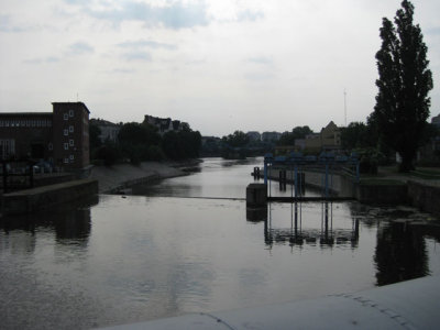 WROCLAW. Odra river.