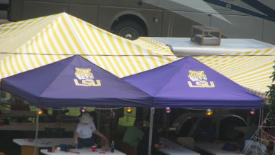 One of the many small Tiger Towns in Omaha