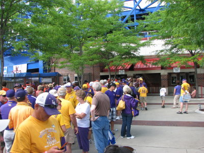 Just a few of the Tiger Fans