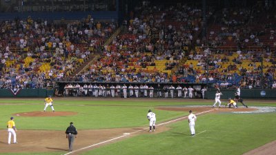Last Pitch of Game