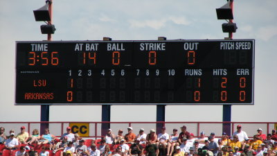 Top of the First...time to go to work!