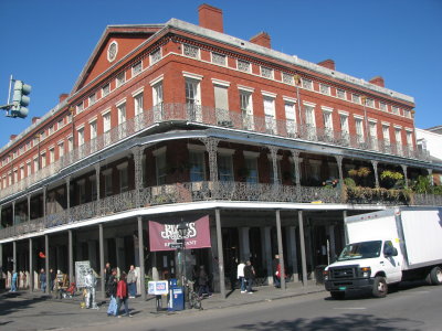 Ornate Ironwork Across the Street from Cafe du Monde