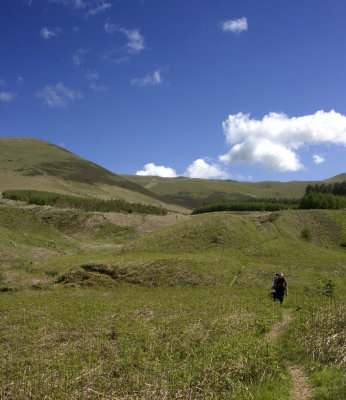 On the path to Broom Fell
