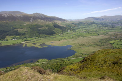 Looking down on Bassenthwaite from Barf
