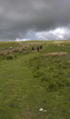 Start of the ascent of Binsey