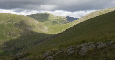 View across to Helvellyn