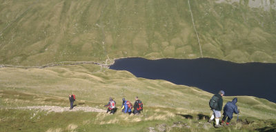 ... and down ...