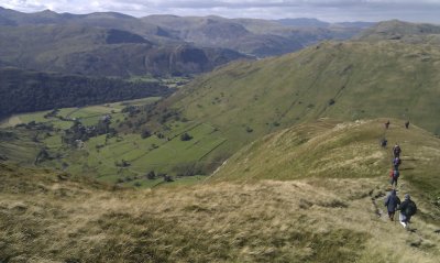                 ... and down ...