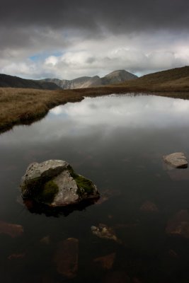 One of many tarns along the way