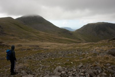 Cloud just capping Great Gable