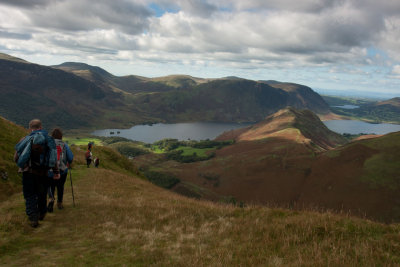 Buttermere in sight