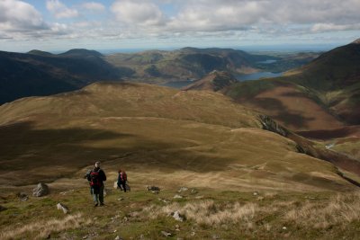 Descent towards Buttermere