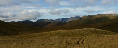 View across to the Helvellyn range