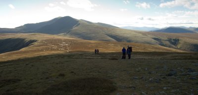 Across to Bannerdale Craggs