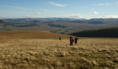 On the way down