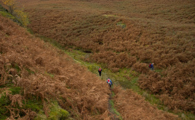 Making way uphill